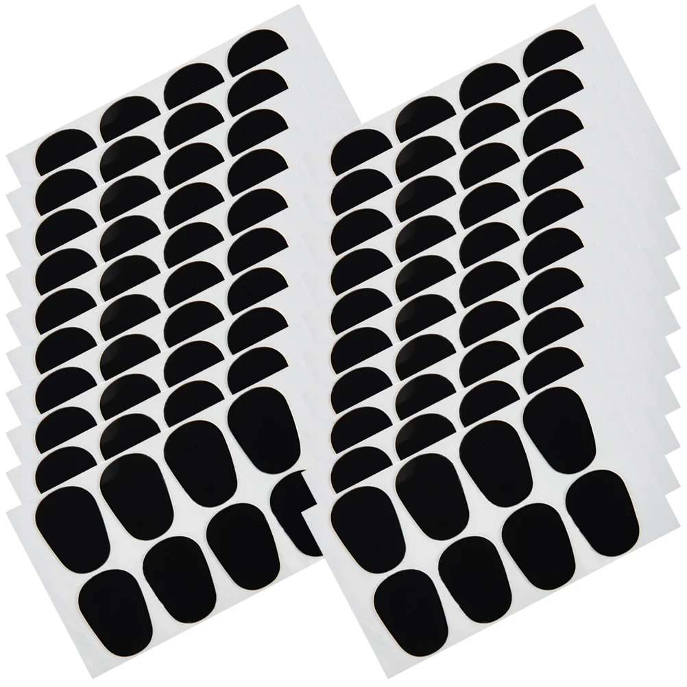 

50 Pcs Saxophone Tooth Pad Silicone Patches Pads Cushion Clarinets Mouthpiece Cushions Alto Bee