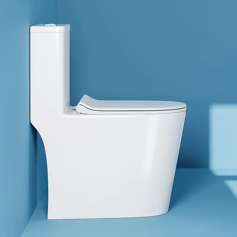 Super Swirl Siphonic One Piece Toilet Water Saving Sanitary Ware for Hotel Home Decoration Wholesale Bathroom Ceramic Commode