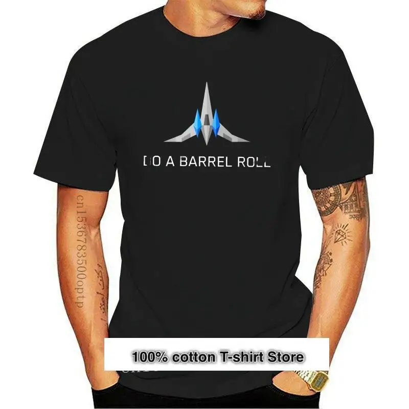 Camiseta de dibujos animados de STARFOX Do a Barrel Roll para hombre, camisa Unisex de moda, 2021, Arwing, Peppy SNES, 2021