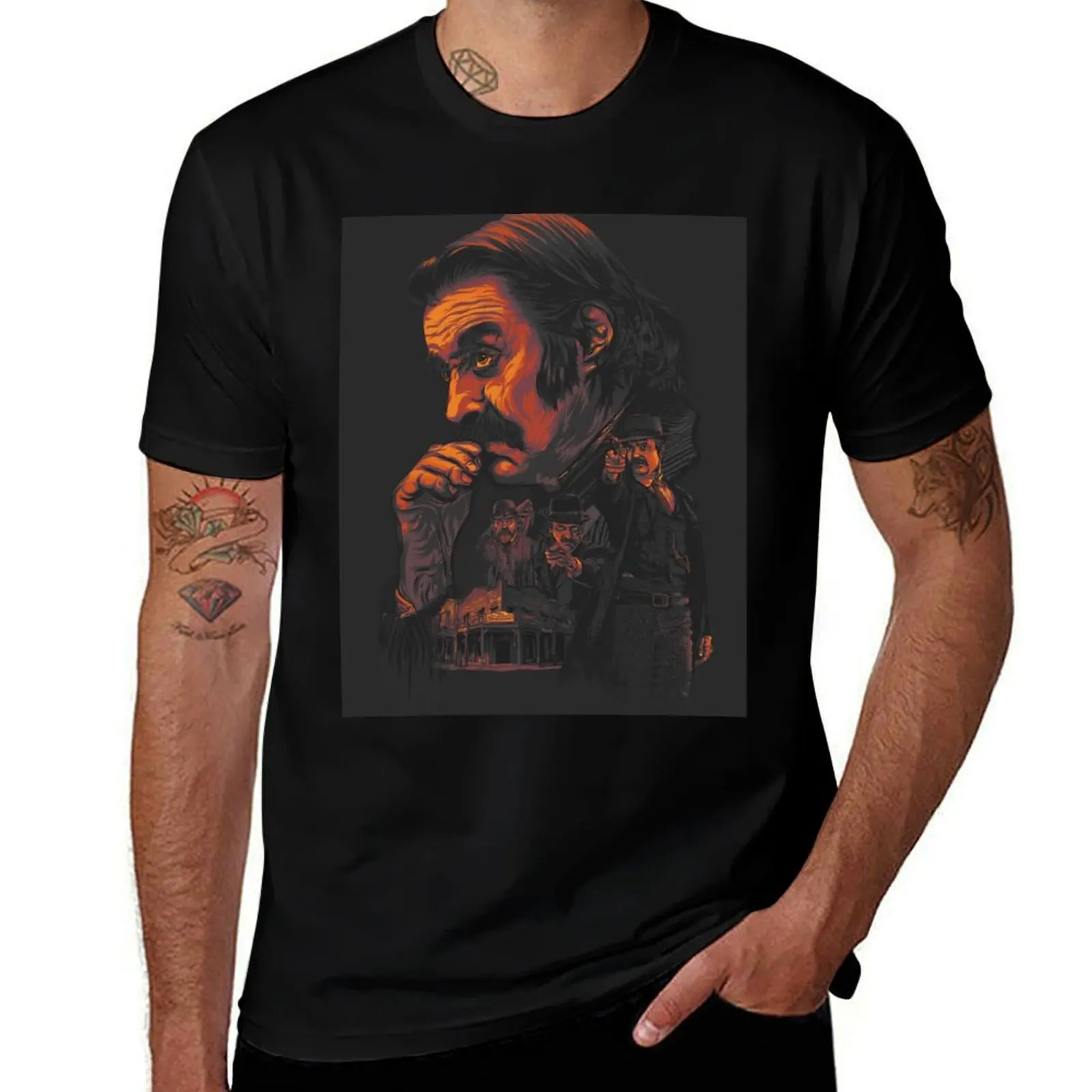 

Deadwood T-Shirt boys animal print plain mens fashion