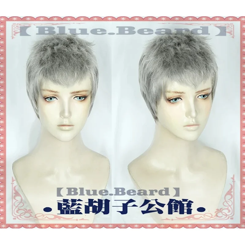 sisi 2233Vitale V Nero Dante Vergil Mary Lady Nicoletta Goldstein Nikoretta مقاومة للحرارة الشعر تأثيري حلي الباروكات + غطاء شعر مستعار