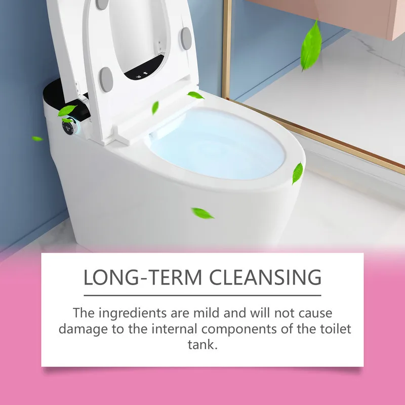 Jue Fish-palitos de limpieza de inodoro multifuncionales, eliminación de olores, manchas de orina, palos limpiadores de inodoro para el hogar, multiefecto
