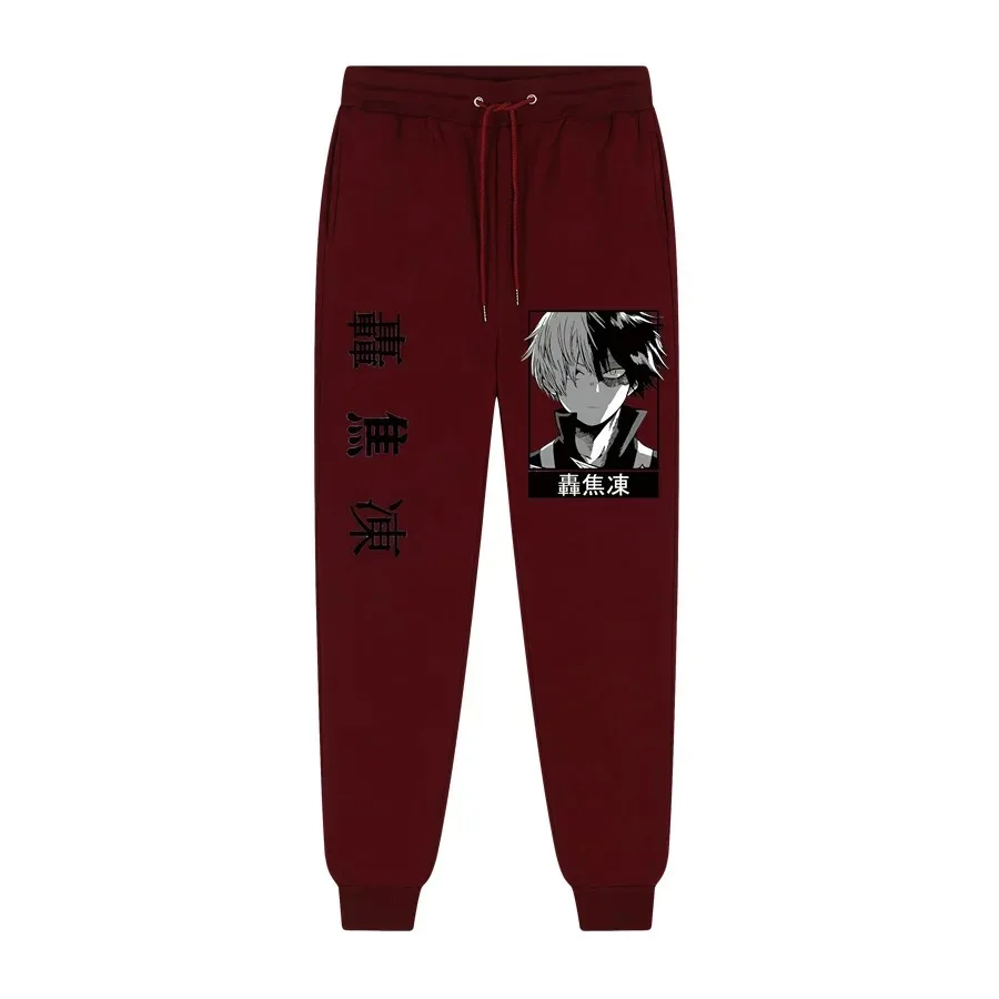 

Fashion anime avatar printing 2024 trend casual pants comfortable fleece versatile sweatpants spring and autumn trousers S-3XL