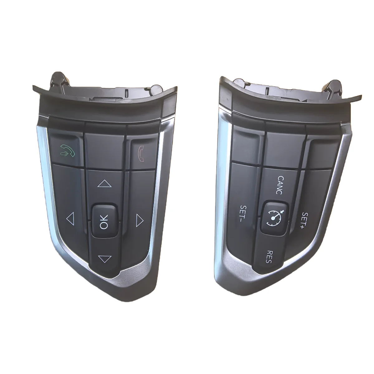 

Car steering wheel quick control switch cruise button music bluetooth RES hands-free switch for Jeep Compass Cherokee Commander