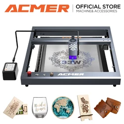 타각기 나무 판자 절단기, ACMER P2 33W, ACMER P2 10 20W, CNC 블루 라이트 타각기