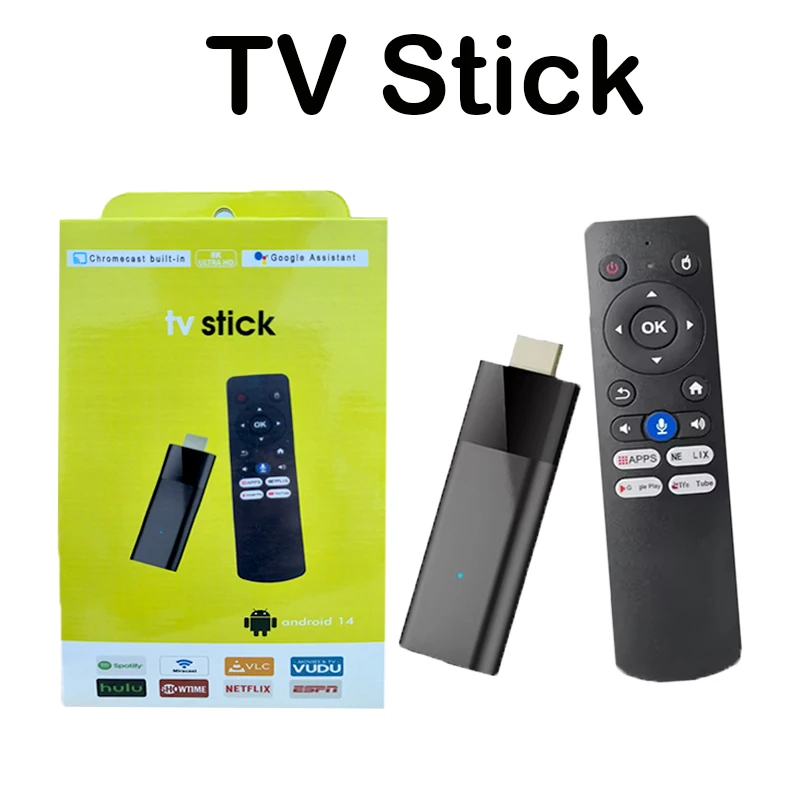 

Q12 Stick Новый Android14.0 2 ГБ 16 ГБ Allwinner H313 Хорошая цена Мини Wi-Fi BT 1080P 4K TV Четырехъядерный ТВ-приставка ТВ-приставка Медиаплеер