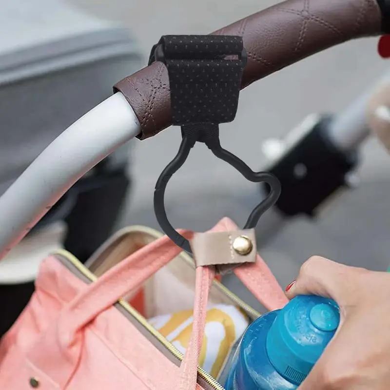 

Крючки для детских колясок, сверхмощный цинковый сплав, карабин в форме медведя, зажим для хранения, вешалка для детских принадлежностей для сумок для подгузников, кошелек для покупок