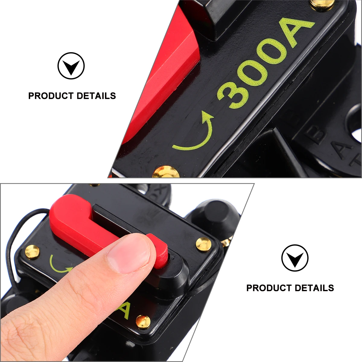 

Automatic Self-recovery Circuit Breaker Power Supply Car Audio Fuse Alloy Holder