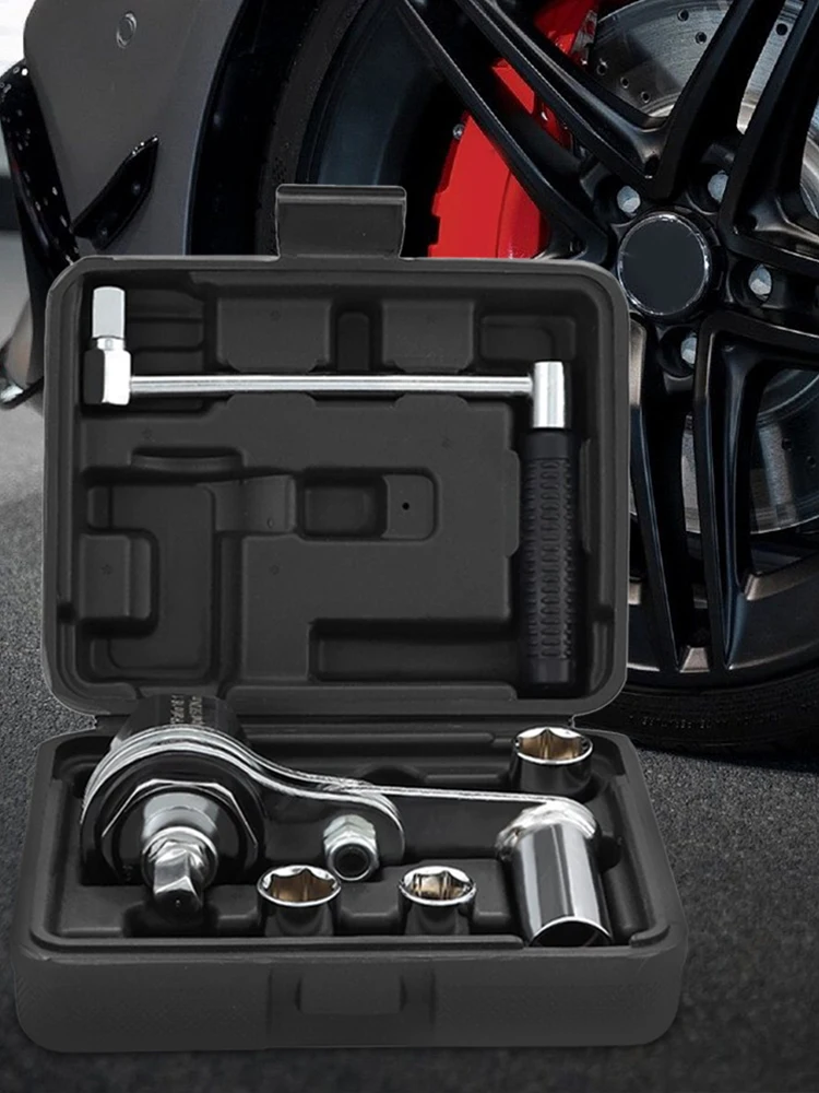 

Набор ключей-множителей крутящего момента из хромованадиевой стали для демонтажа и ремонта автомобильных шин, инструмент для снятия колесных гаек