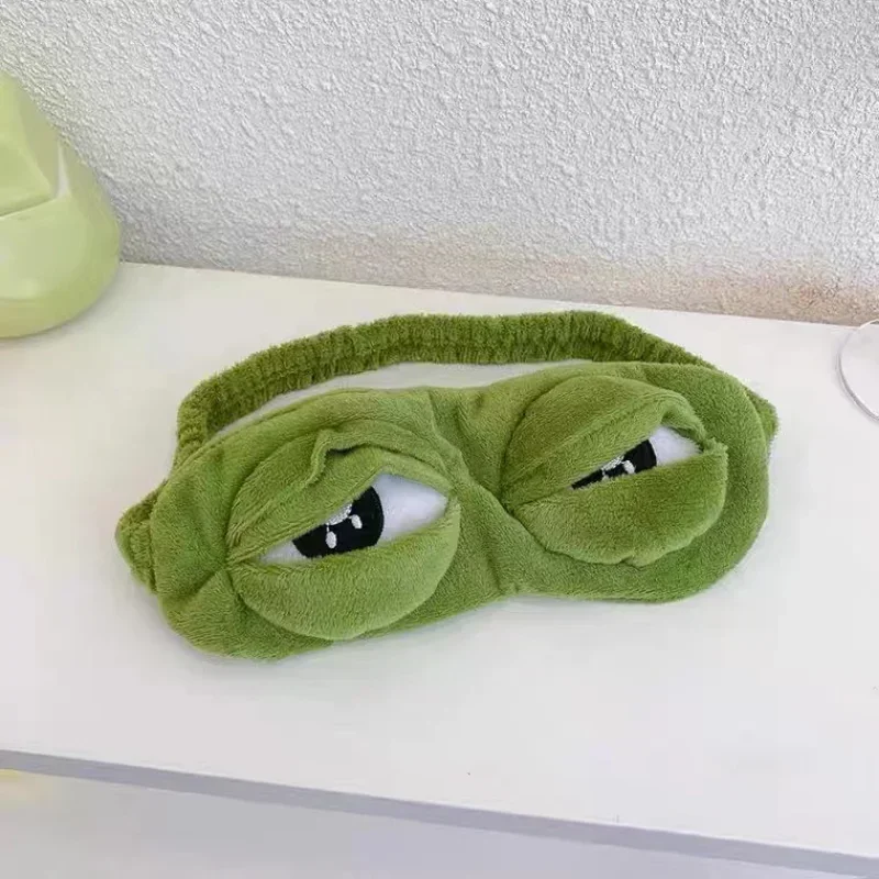 Sad Frog Sleep Eye Eye Plush Travel Relaxation Gift Cartoon Sleep Children Adult