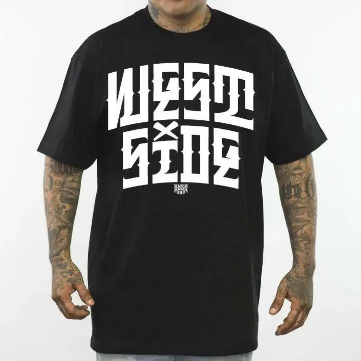 West Side Men'S Shirt Dyse One Chicano Rap Gangster Lowrider