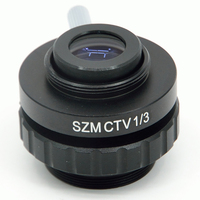 FYSCOPE SZM CTV1/3  Adapter 0.3X C Mount Lens For Trinocular Stereo Microscope HDMI VGA USB Video Camera