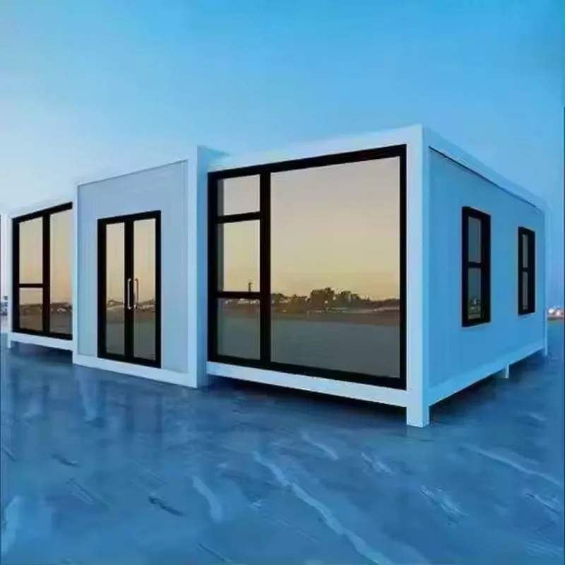 20FT Hydraulic Luxury Container House for Resorts, Chains, and Events in US, EU, and AU, Sizes from 20sq m to 40sq m