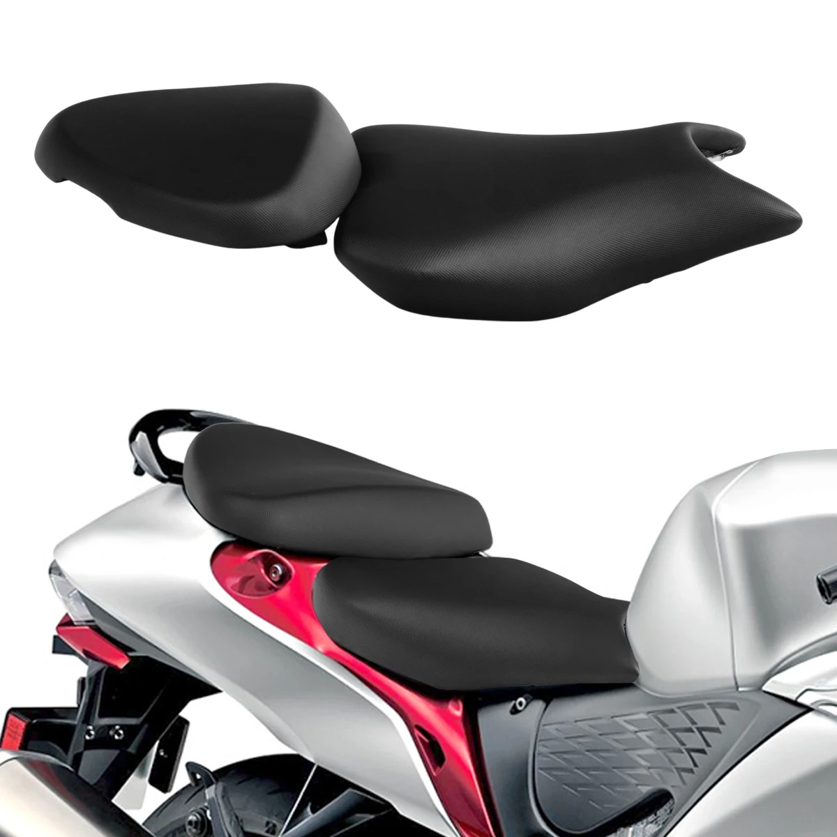 Driver passenger Seat For Suzuki Hayabusa GSX1300R GSX-R 1300 2022-2026 3Gen Motorcycle Front Seat Cushion Rear Cowl Replacement