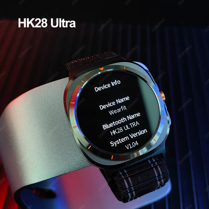 HK28 Ultra AMOLED Смарт-часы для мужчин и женщин NFC ChatGPT с управлением жестами Смарт-часы с пульсометром Спортивные часы 7 Ultra для Samsung 2025