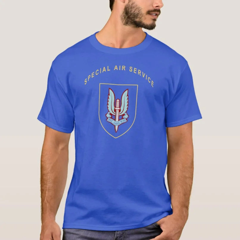 British Special Forces SAS Special Air Service T-Shirt New 100% Cotton Short Sleeve O-Neck Casual Mens T-shirt Streetwear