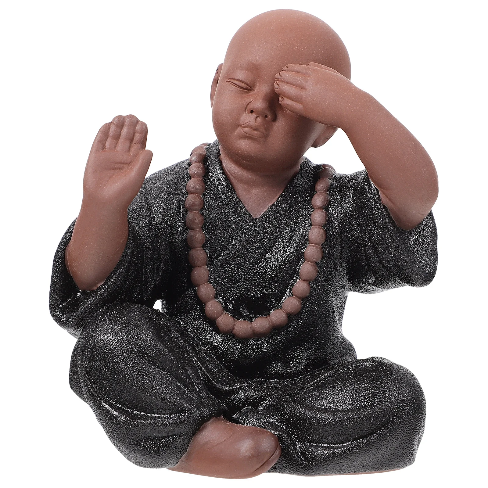 

Tea Pet Ceramic Sculpture Exquisite Miniature Craft Home Tea Tray Buddha Decoration Figurines
