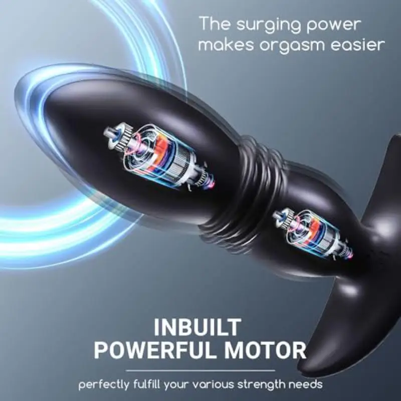 التحكم عن بعد جهاز تدليك للبروستاتا بعقب المكونات هزاز الشرج الجنس لعب الكبار Thrusting تهتز المكونات الشرج الجنس لعب للكبار Men18 +