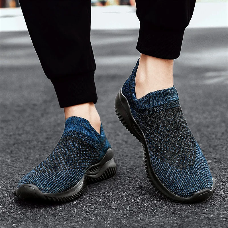 New 2023 Summer Shoes For Men Loafers Breathable Men\'s Sneakers Fashion Comfortable Casual Shoe Tenis Masculin Zapatillas Hombre