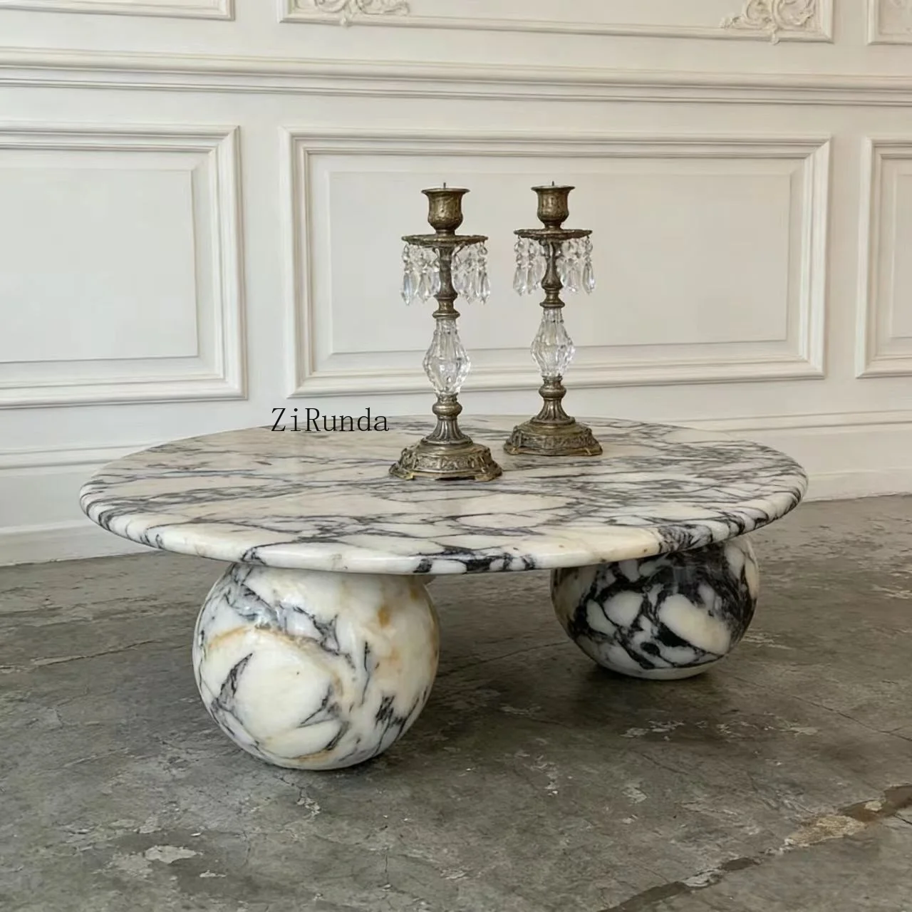 Modern Luxury Nordic Marble Base Durable Furniture Bedroom Living Room