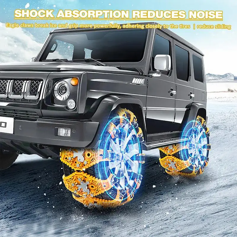 

Snow Chains Mud Tyre Wheels Thick Anti-Skid Belt Anti-Skid Safety Traction Chains Anti Snow Ice Chains Auto winter accessories