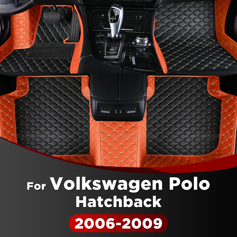 

Для Volkswagen VW Polo Hatchback 2006-2009 8 7 автомобильные коврики на заказ автомобильные подушечки для ног автомобильный ковер чехол аксессуары для интерьера