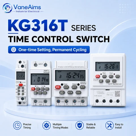 Timer Din Rail Mount Time Control Relay 7 Days Weekly Programmable Timer 12V 110V 220V LCD Digital Timer Switch with 24 On/Off Groups