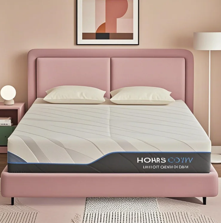 مرتبة Hcore Queen، مقاس 8/10 بوصة متوسطة الحجم - مرتبة فليب فلوب ثابتة للغاية على الوجهين لتخفيف آلام الظهر #2