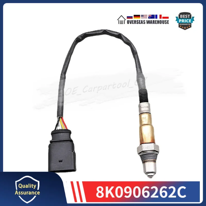 8K0906262C 234-5163 Oxygen Sensor For Audi A4 Allroad A5 Q5 Q7 Bentley Continental Volkswagen Beetle Jetta Upstream 8R0906262D