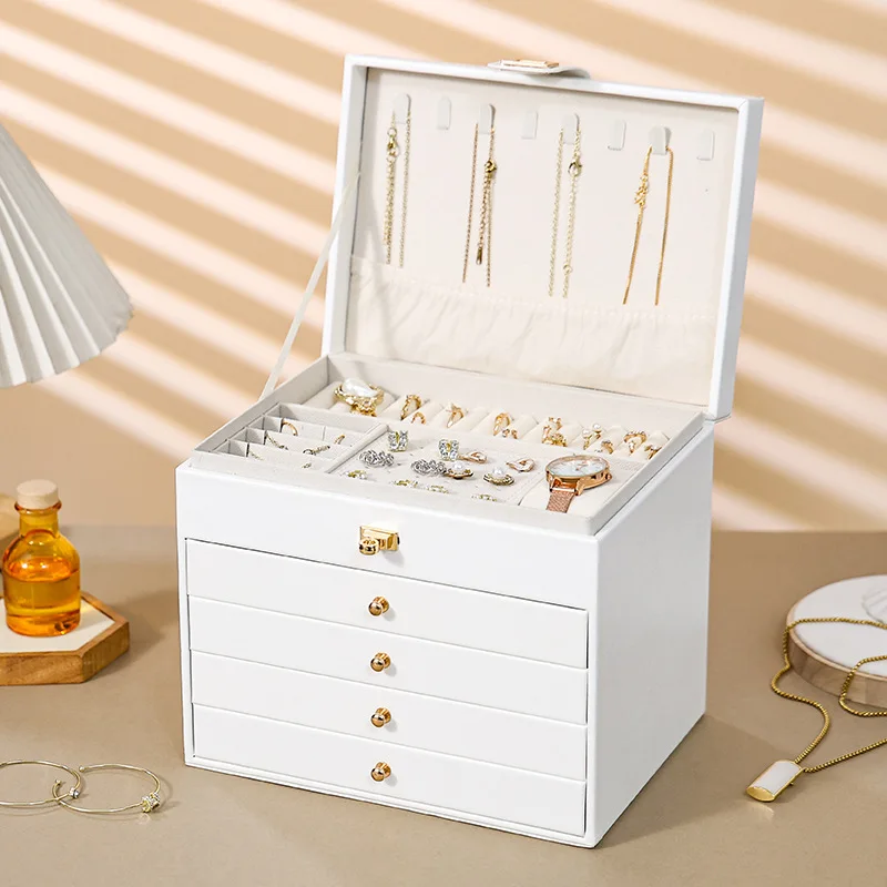 high-end-leather-jewelry-box-with-lock-drawers-european-style-five-layer-storage-box-for-rings-earrings-necklaces-and-bracelets