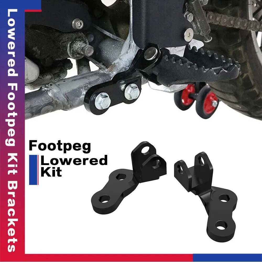 

Motorcycle FOR SUZUKI DR650 DR650S DR650SE DR 650 S SE 1996-2023 2022 2021 2020 2019 2018 2017 2016 Lowered Footpeg Kit Brackets