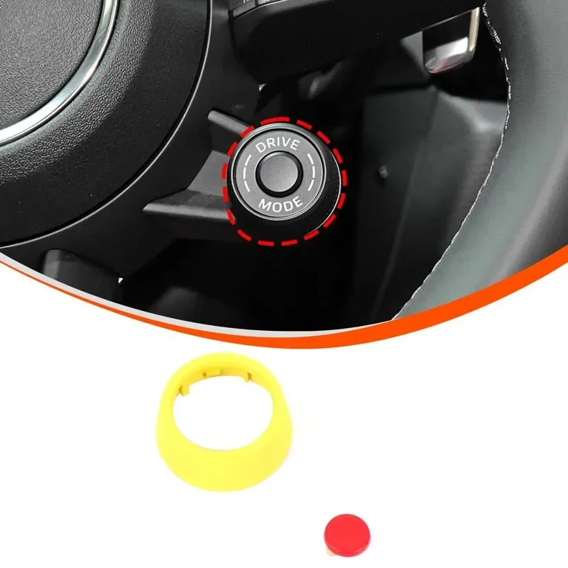 Volant de voiture pour Porsche, bouton d'éjection SC, pièces de rechange pour Porsche Panamera Macan 911 718 Taycan, broderie, 2 pièces
