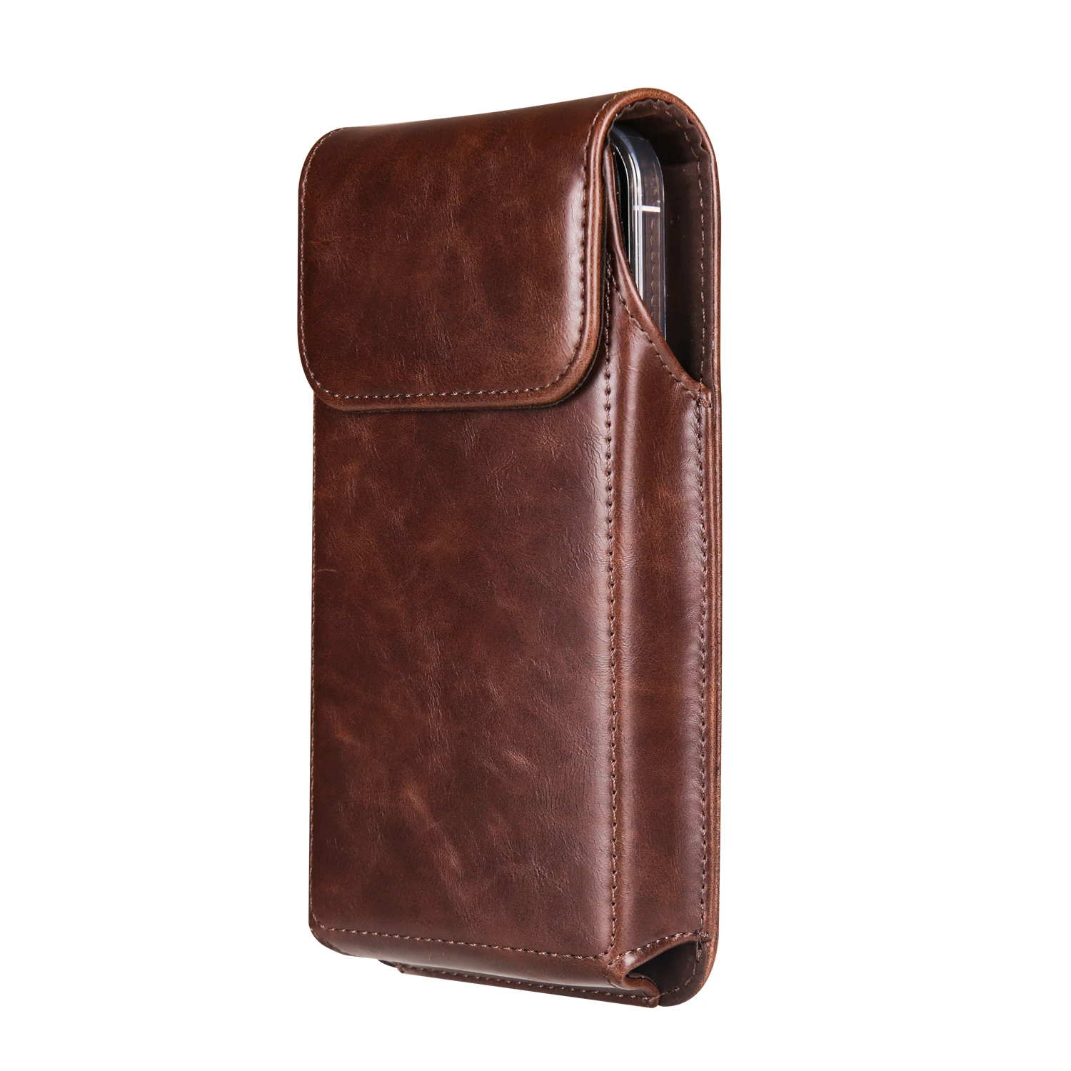 Etui na telefon ze skóry bydlęcej z klipsem do paska dla mężczyzn do Samsung Galaxy S24 S23 Ultra S22 S21 Plus S20 FE, Note 20 Holster Pouch