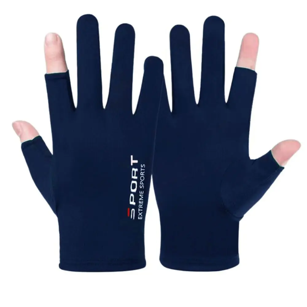 Cycling Gloves Half Finger Gloves Driving Gloves Summer Sunscreen Gloves Women Gloves Touch Screen Gloves Men Fishing Gloves