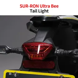 SUR-RON Ultra Bee 후미등 브레이크 정품 액세서리, SUron 오프로드 더트 바이크 정품 부품 SUR-RON