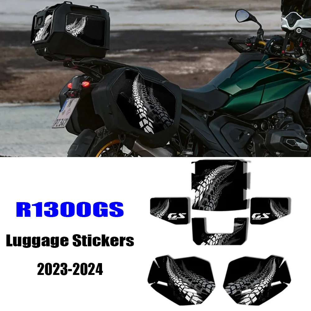 

For BMW R1300GS R 1300 GS Accessories Suitcase Stickers luggage sticker R 1300GS 2023-2024 Trunk Decal Protection Anti Scratch