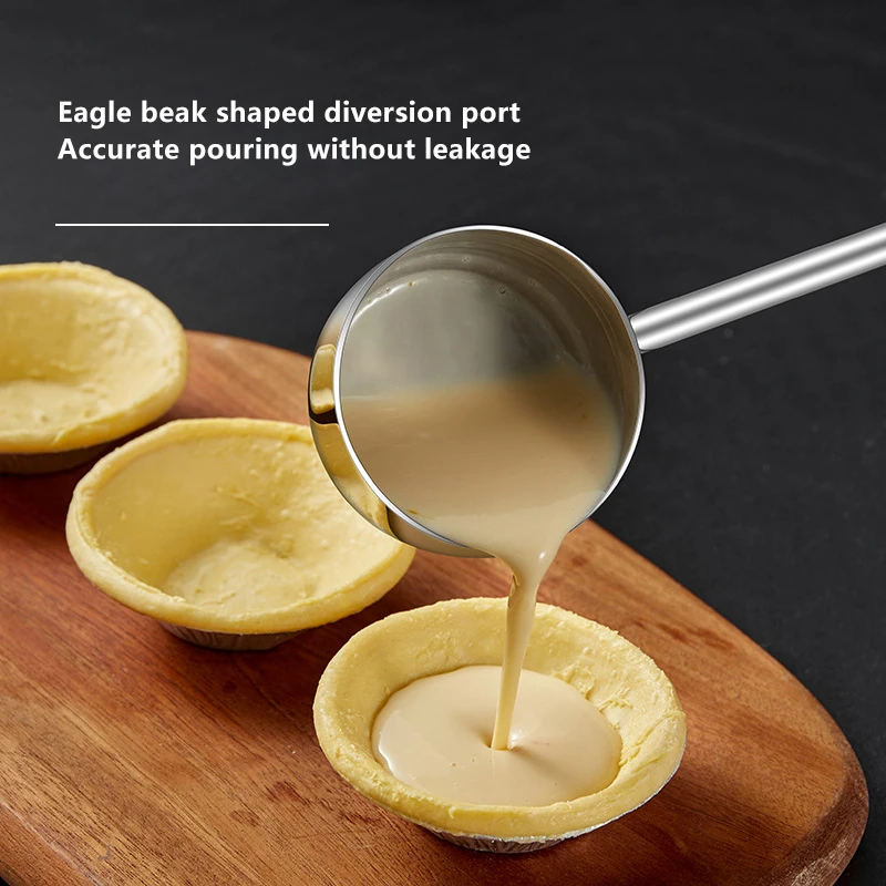 

Multifunctional Sauce Spoons 304 Stainless Steel Seasoning Oil Spoon With Long Handle Durable Cooking Scoop For Kitchen Baking