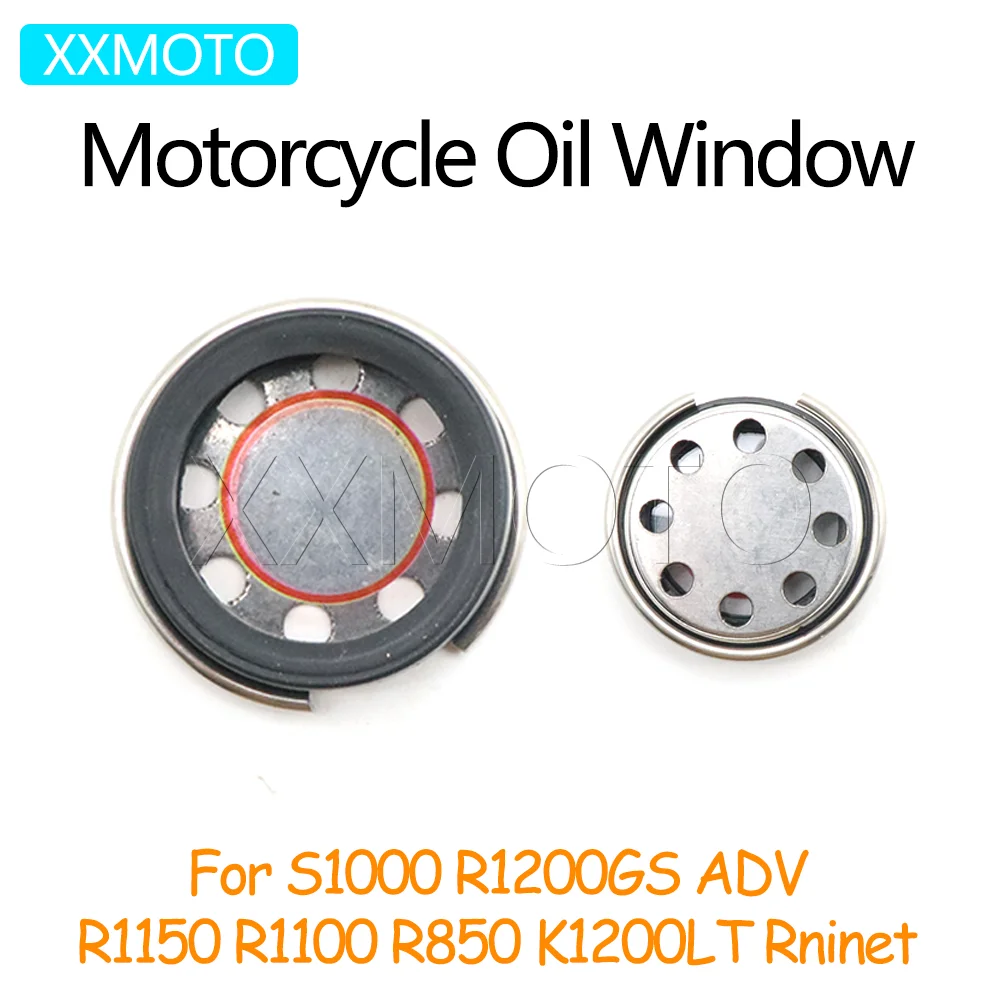 For BMW R1150 R1100 R850 K1200LT R 1200GS S1000 R1200GS ADV Motorcycle Oil Mirror Observation Port Engines Oil Window Oil Level