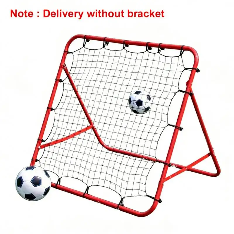 

100x100CM Soccer Rebounder Rebound Net Portable Football Training Gifts Adjustable Angles Goal Net Aids & Equipment for Kid Teen