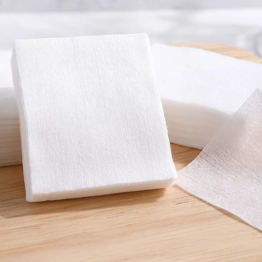 50 قطعة مناديل القطن مانيكير الأنظف UV جل إزالة طلاء الأظافر منصات أوراق أدوات التطهير خالية من الوبر مزيل طلاء الأظافر مناديل