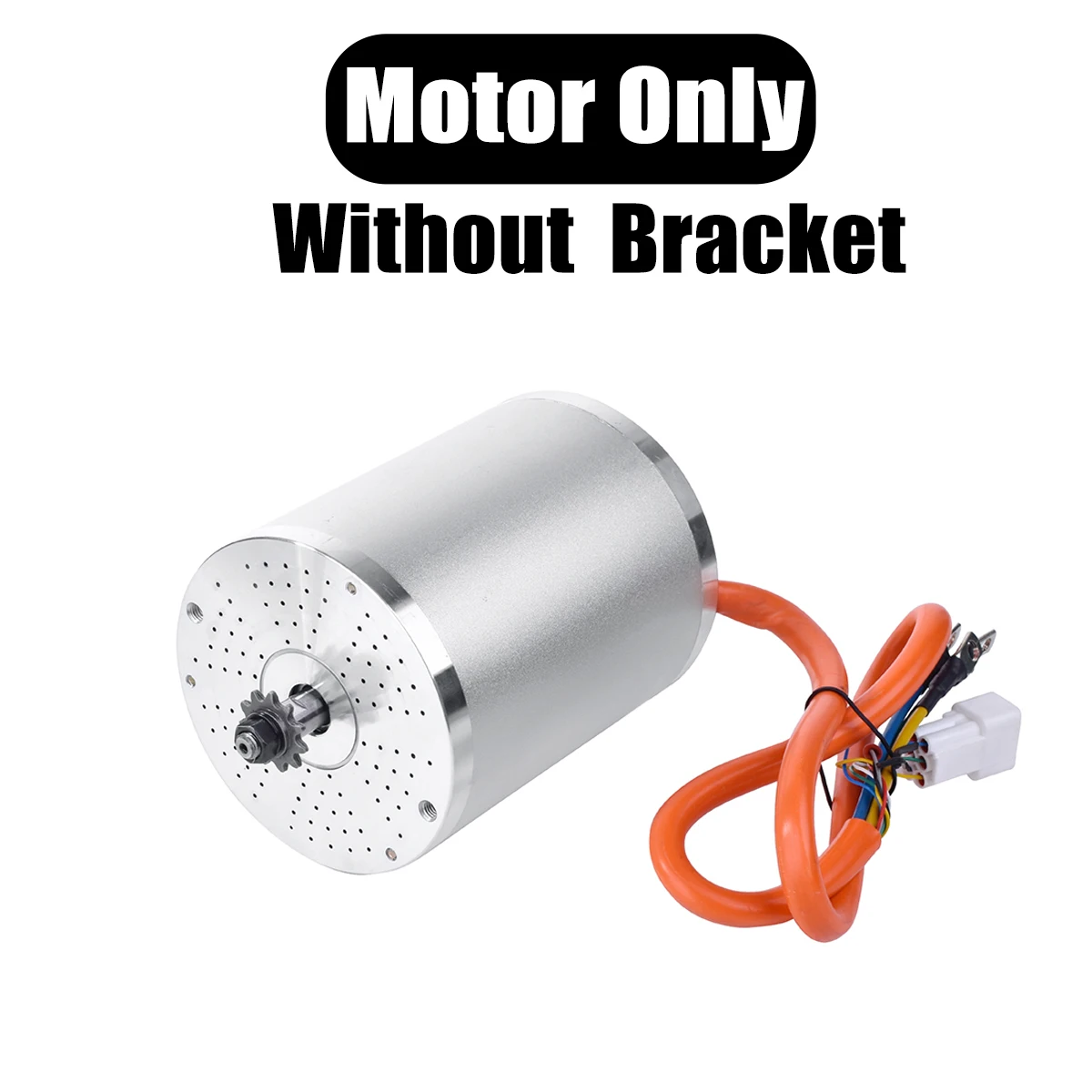 72 V 3000 W Borstelloze Motor Kit Max 6700 RPM Temperatuur Sensing Elektrische DC Motor met 80A 72 V Fardrive Controller voor Go Kart