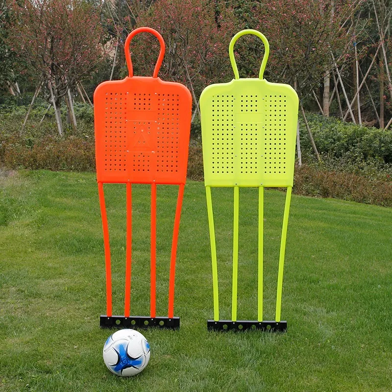 Großhandel Kunststoff Fußball Fußball Training Free Kick Man Wand Ausrüstung Fußball Training Ausrüstung