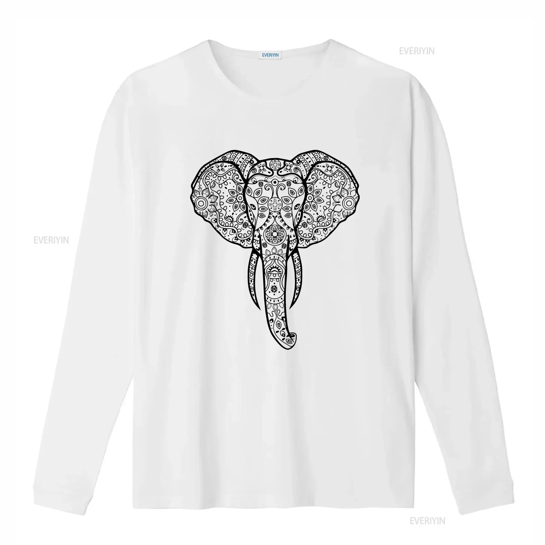 ElephanT T Shirt Bohemian Zoo Animal Save the Elephants Mandela for Lover vintage Washed Slightly streetwear Stylish