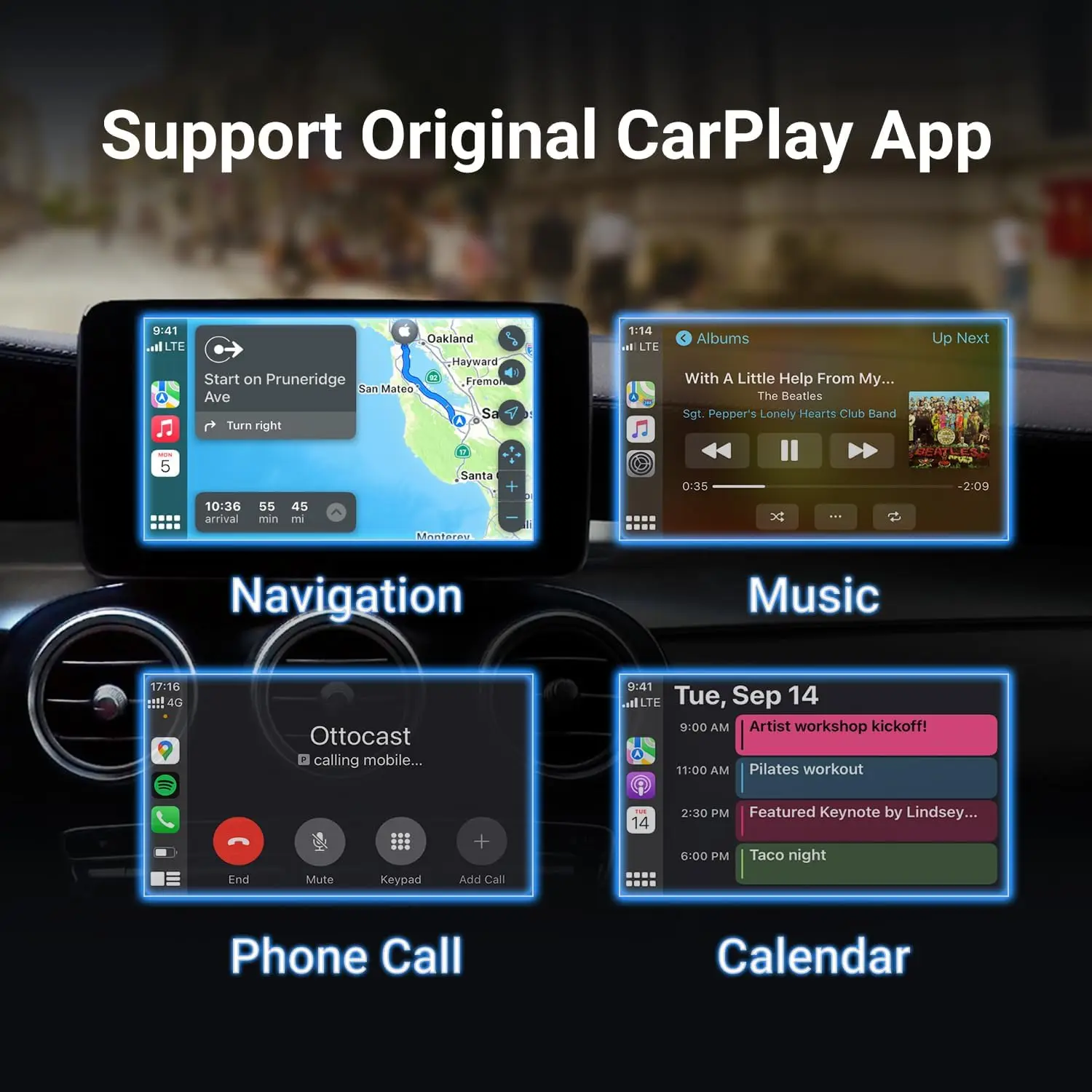Vtopek 2025 Mini Universal Wireless Carplay Adapter,Auto-Connect for Cars with OEM Wired CarPlay,Smart Mini Box Plug And Play image 3