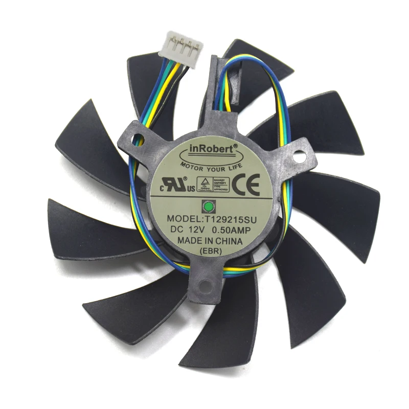 85mm Two Ball Bearing Cooler Fan Replace For Gigabyte RX 560 550 GTX1050 1050TI 1060 1070 1080 GTX1060 Graphics Card Cooling DIY