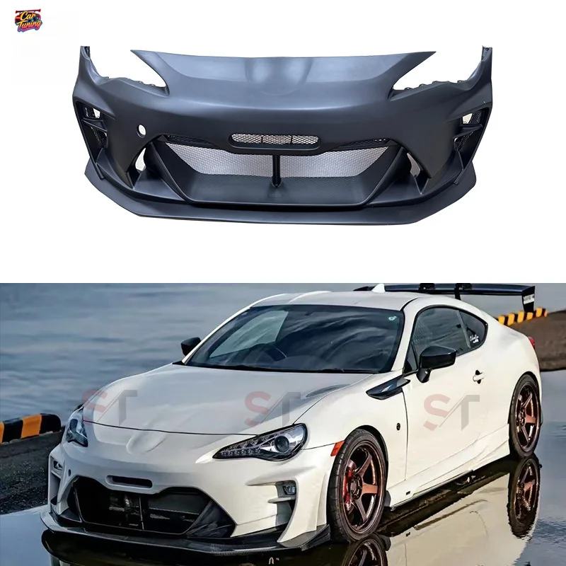 

Suitable for Toyota GT86 Subaru BRZ front bumper modification VARIS second generation front bumper fiberglass body kit