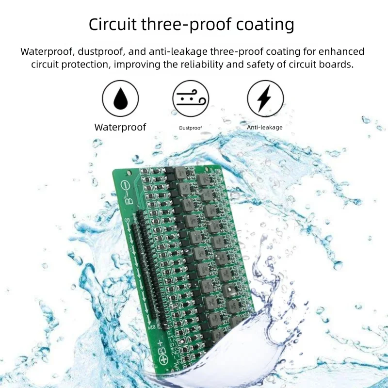 Active Balancer 1.2A Equalizer 3S 4S  6S 8S 10S 12S 13S 14S 16S 18S 24S Li-ion Lifepo4 Energy Transfer Board LTO Lithium Battery