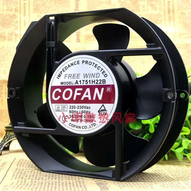 BRAND NEW A1751H22B AC 220V-230V 36/32W 0.18A COOLING FAN