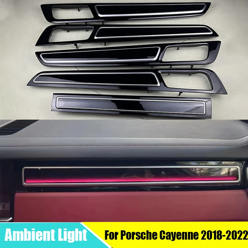 Ambient Light Inter Door Flashing Atmosphere Lamp Decorate Subject Interior Lamp For Porsche Cayenne  2018-2022