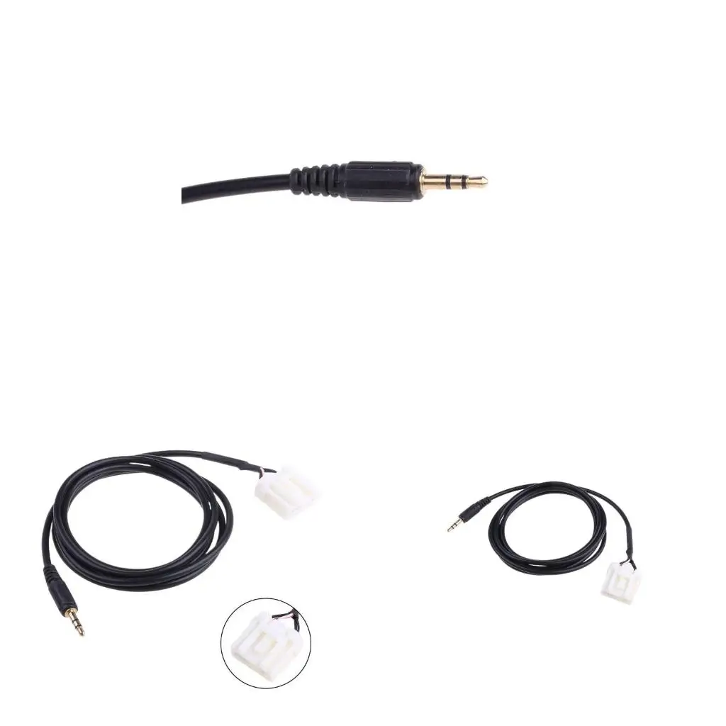 AUX Input Cable Adaptor Connector for Mazda 2 3 5 6 Car Stereo MP3 Player